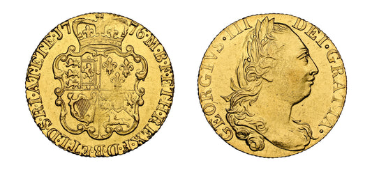 1776 Gold Guinea King George III NGC MS61 - Hard Asset Management, Inc
