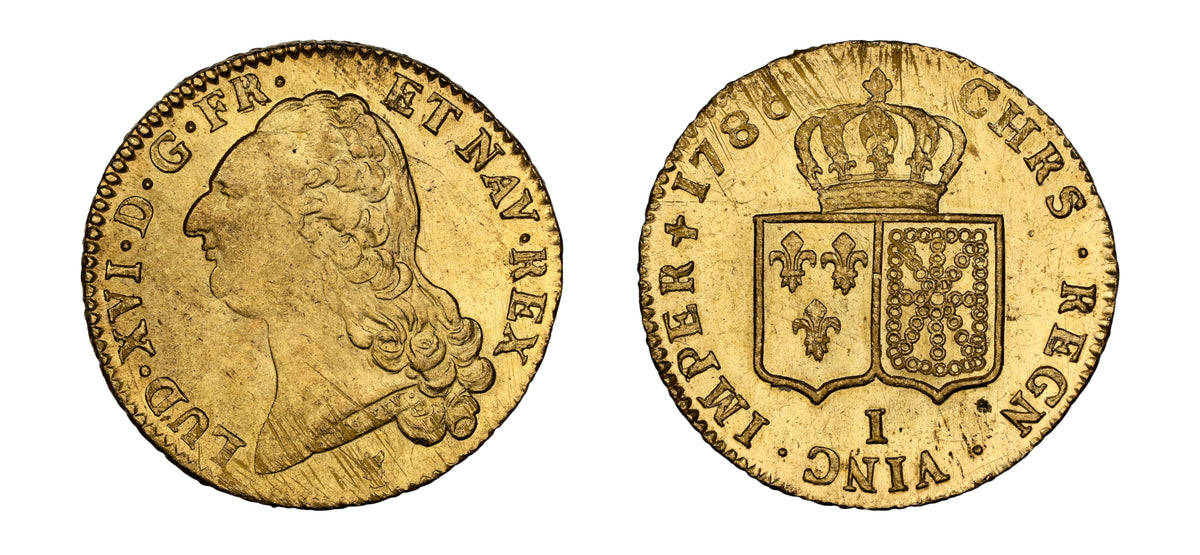 1786 Gold Double Louis D'OR NGC MS63 - Hard Asset Management, Inc