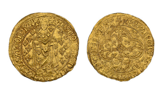 1422-61 1 ROYAL D’OR CHARLES VII FR-303 NGC MS62