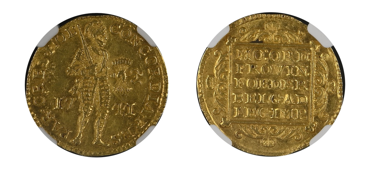 1741 NETHERLAND Gold Ducat Holland NGC MS63+ - Hard Asset Management, Inc