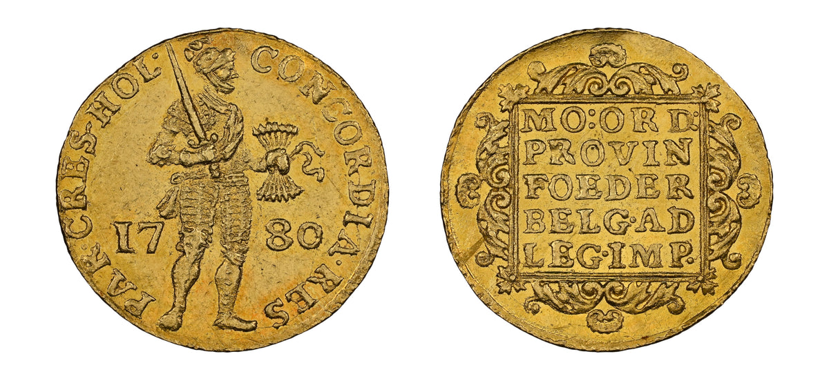 1780 NETHERLAND Ducat Holland NGC MS61 - Hard Asset Management, Inc
