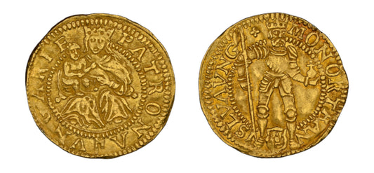 1581-1602 Gold Ducat NGC AU55 - Hard Asset Management, Inc