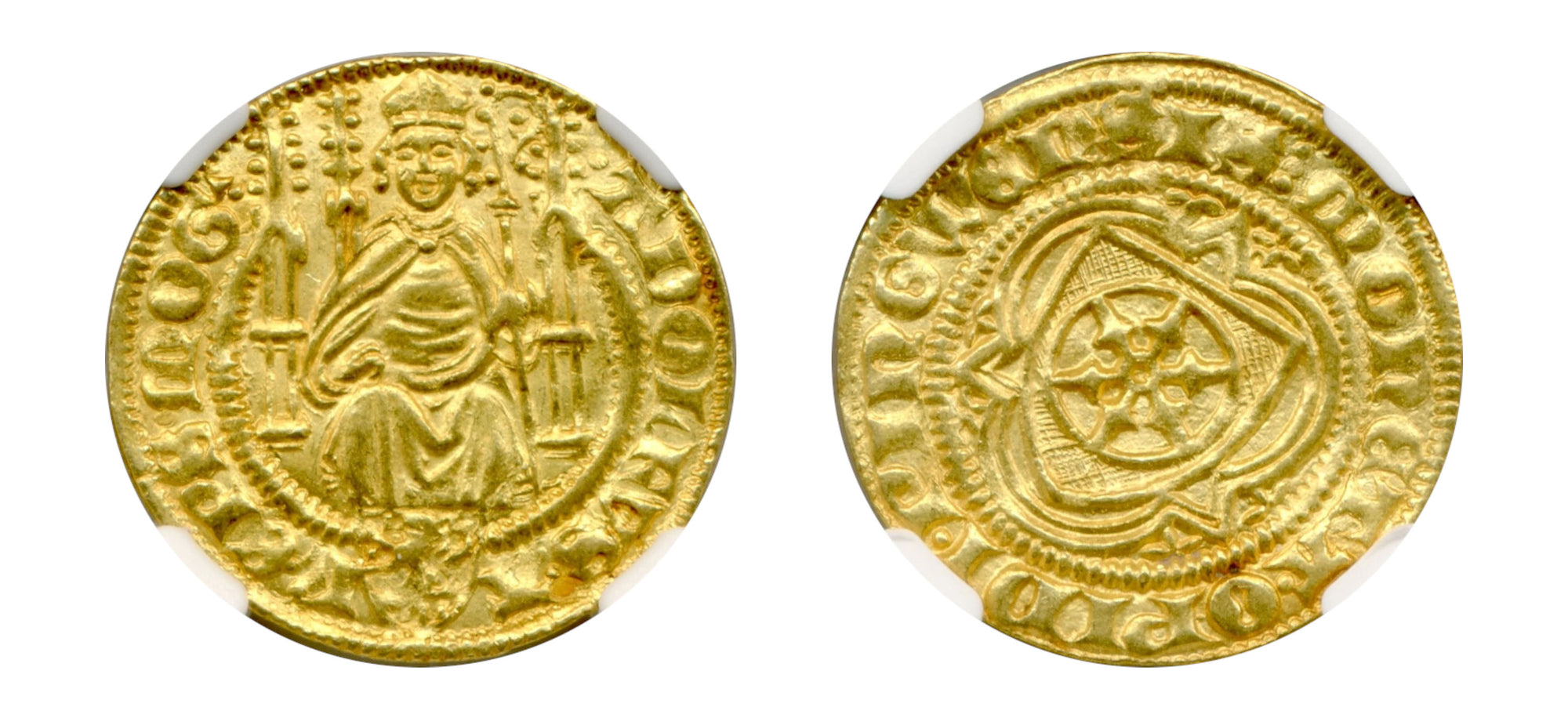 1372-1390 Germany Gulden NGC MS 63 - Hard Asset Management, Inc