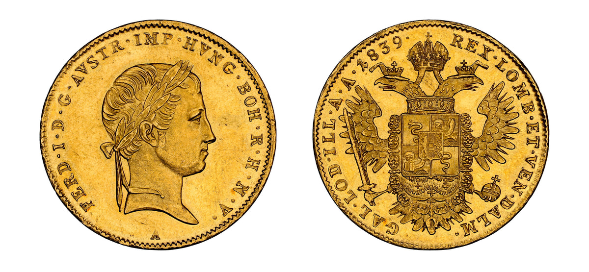 1839 Gold Sovrano NGC MS64 - Hard Asset Management, Inc
