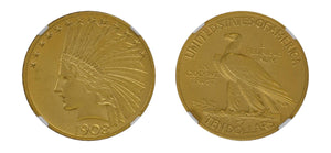 U.S. 1908 4 Piece NGC Gold Set - Hard Asset Management, Inc