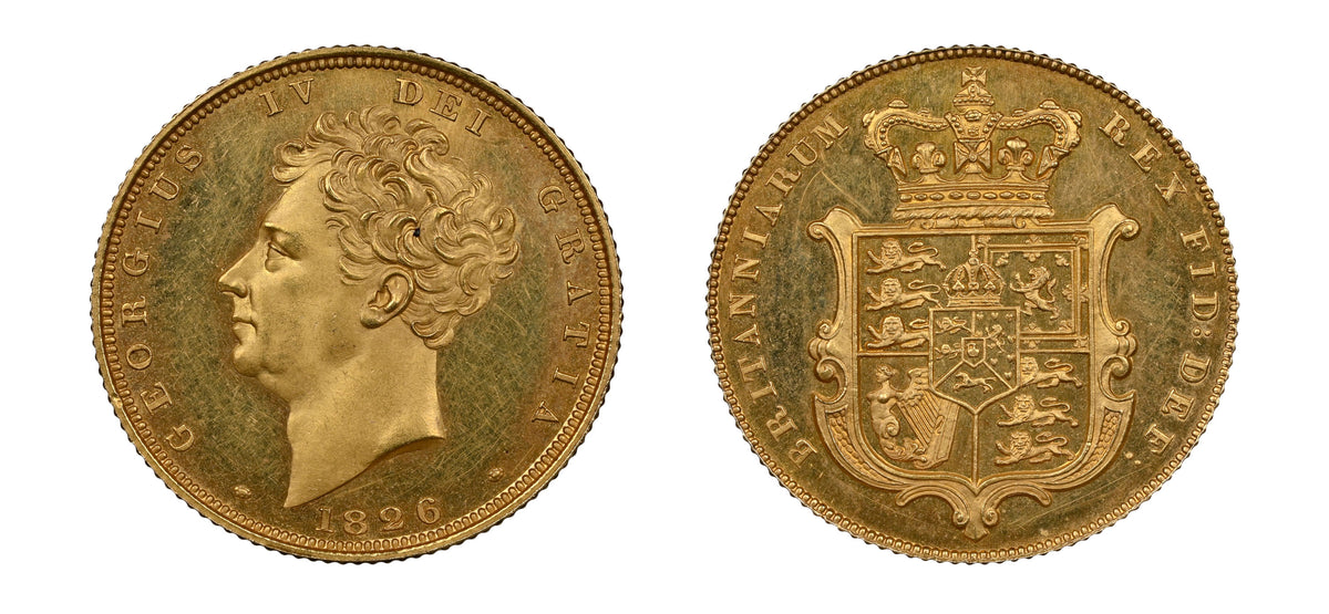 1826 Gold Sovereign, King George IV NGC PF63 ULTRA CAMEO - Hard Asset Management, Inc