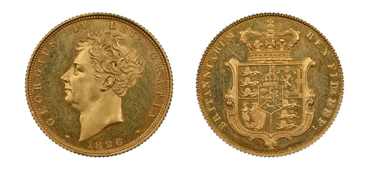 1826 Gold Sovereign, King George IV NGC PF63 ULTRA CAMEO - Hard Asset Management, Inc