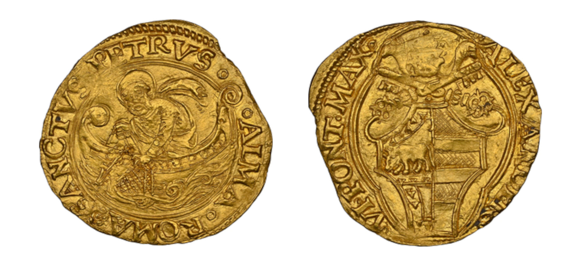 1492-1503 Gold Florin Alexander VI NGC MS64 - Hard Asset Management, Inc