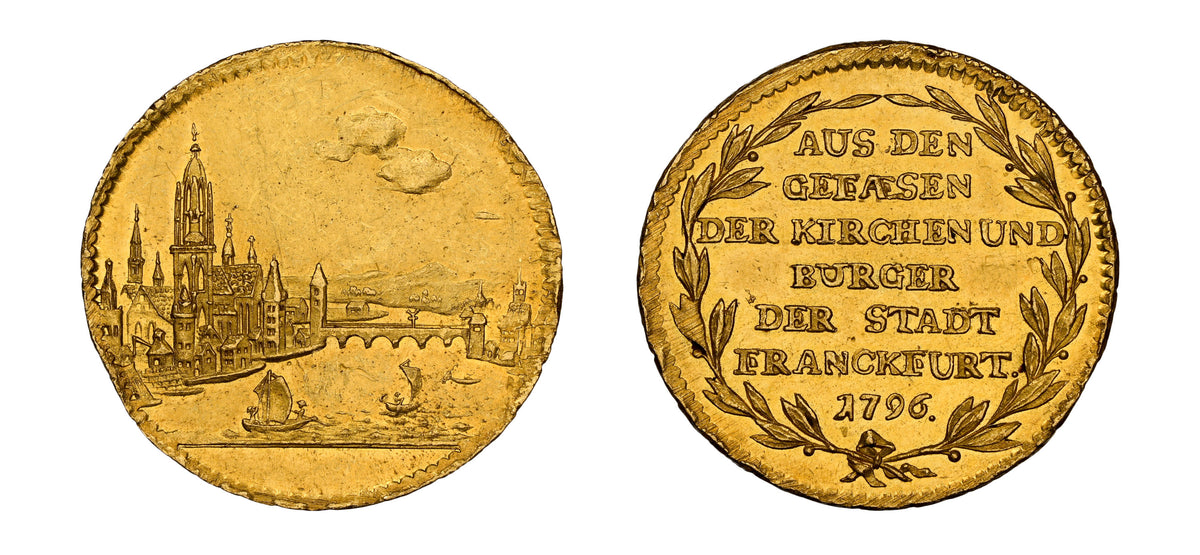 1796 Gold Ducat 'City View' NGC MS61 - Hard Asset Management, Inc