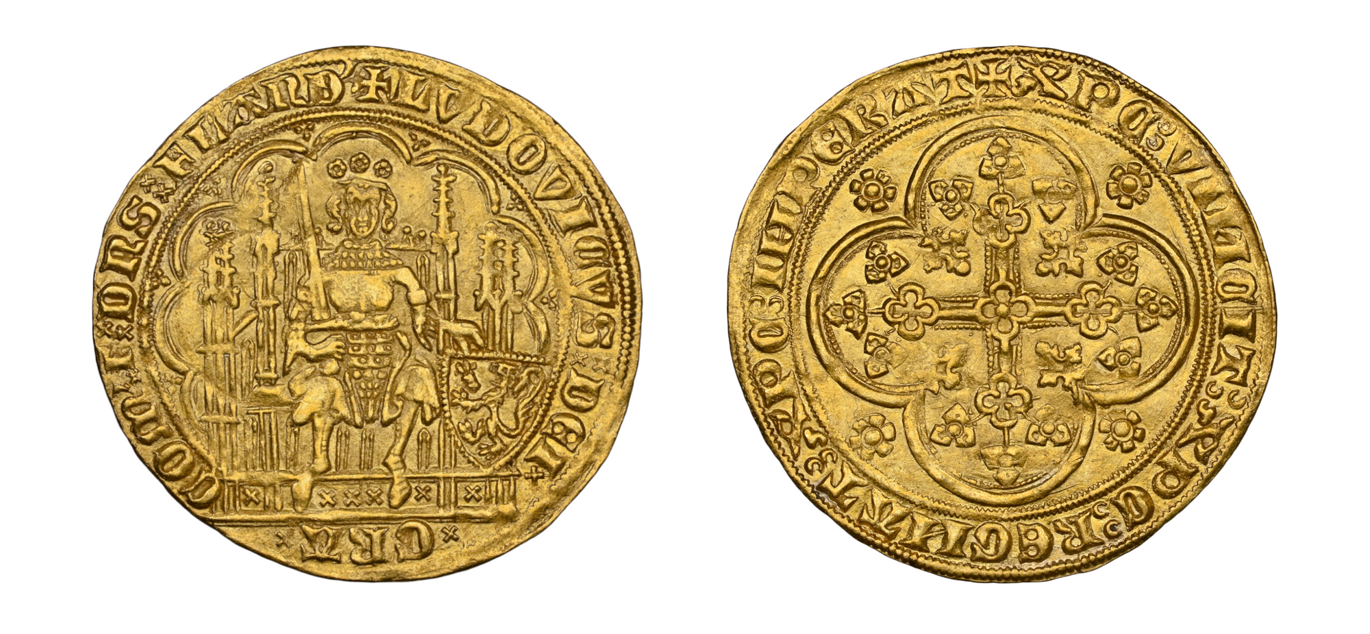 1328-1350 France Gold ECU D'OR King Philippe VI NGC MS62 - Hard Asset Management, Inc