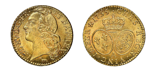 1755 Gold Louis D'Or Shipwreck NGC MS61 - Hard Asset Management, Inc