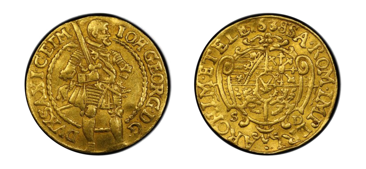 1638 Gold 2 Ducats PCGS AU53 - Hard Asset Management, Inc