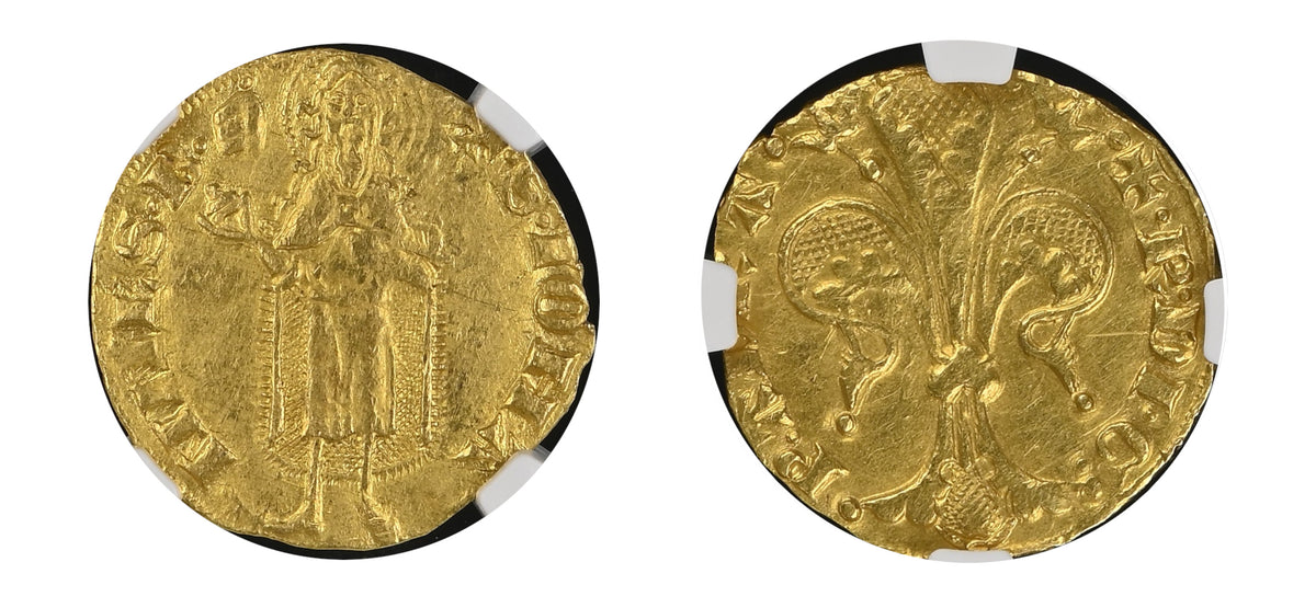 1340- 1393 Gold Gulden NGC AU 58 - Hard Asset Management, Inc