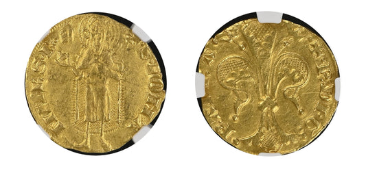 1340- 1393 Gold Gulden NGC AU 58 - Hard Asset Management, Inc
