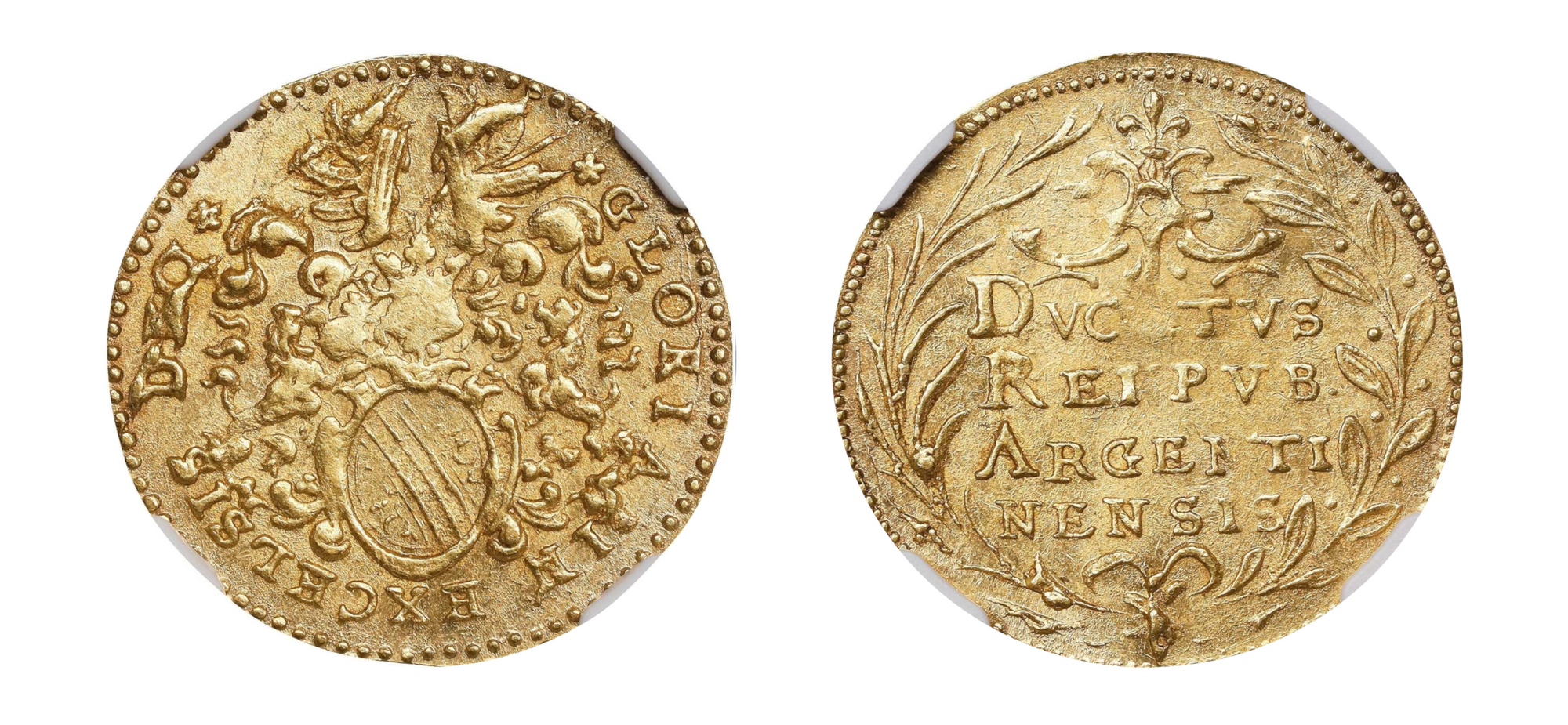 1650 France Gold Ducat NGC MS 61