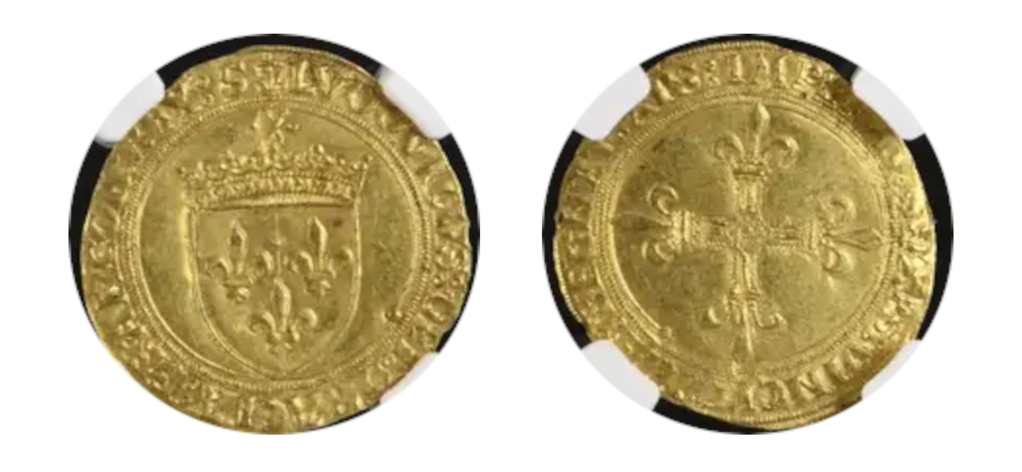 (1498-1515) France Gold ECU D'OR Louis XII NGC MS 62