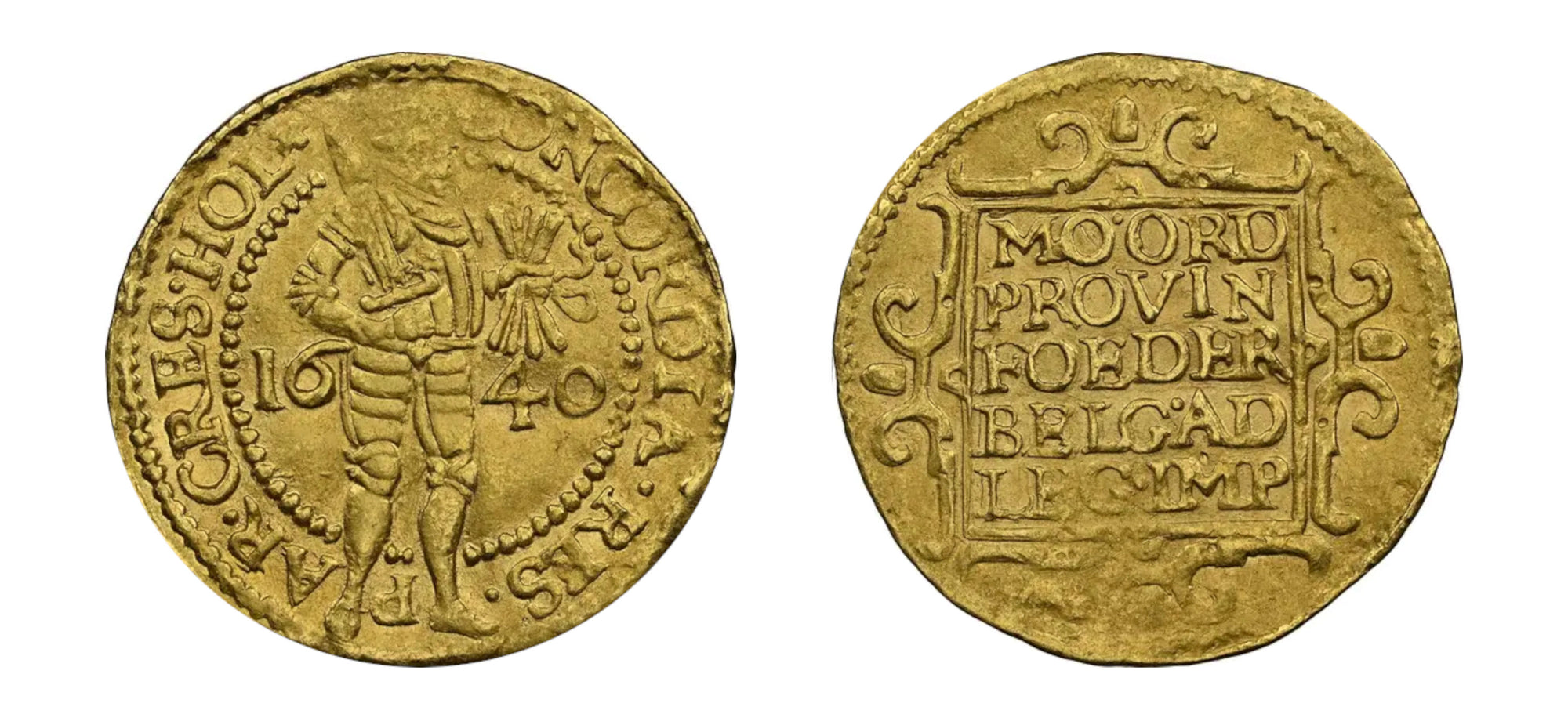 1640 Gold Ducat NGC MS 62