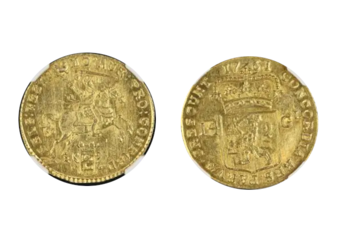 1761 NETHERLAND 14G W. Friesland NGC MS62 - Hard Asset Management, Inc