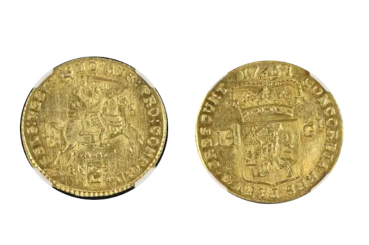 1761 NETHERLAND 14G W. Friesland NGC MS62 - Hard Asset Management, Inc