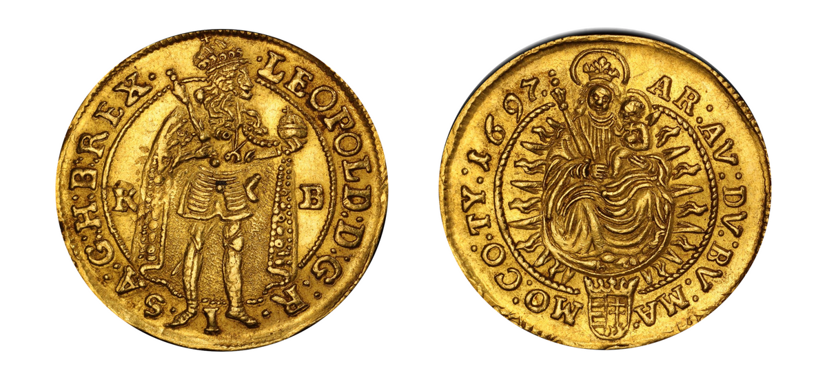 1697 Gold Ducat PCGS MS 61 - Hard Asset Management, Inc