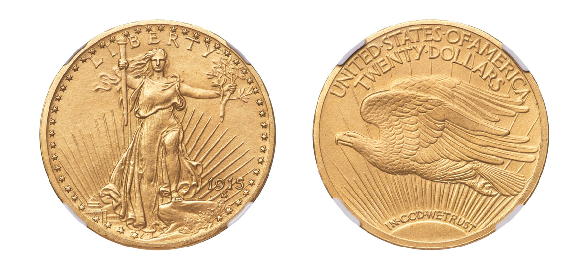1915 $20 Simpson NGC PR67 - Hard Asset Management, Inc