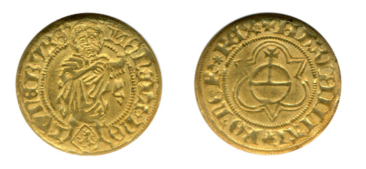 1493-1508 Luneburg Gold Gulden NGC AU 53 - Hard Asset Management, Inc