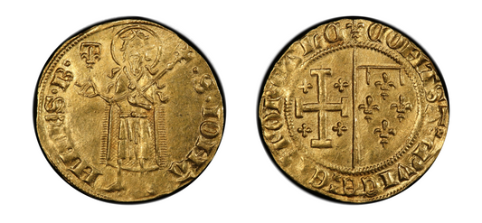 1343-1382 Gold Florin DOR Naples & Sicily PCGS MS62 - Hard Asset Management, Inc