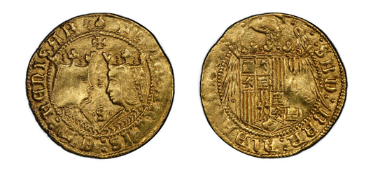 1474-1504 Gold 2 Excellente PCGS AU55 - Hard Asset Management, Inc