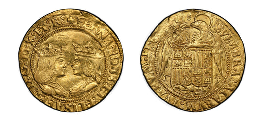 1474-1504 Gold 2 Excellente PCGS AU58 - Hard Asset Management, Inc