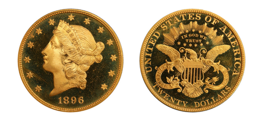 1896 $20 PCGS PR66 Deep Cameo - Hard Asset Management, Inc