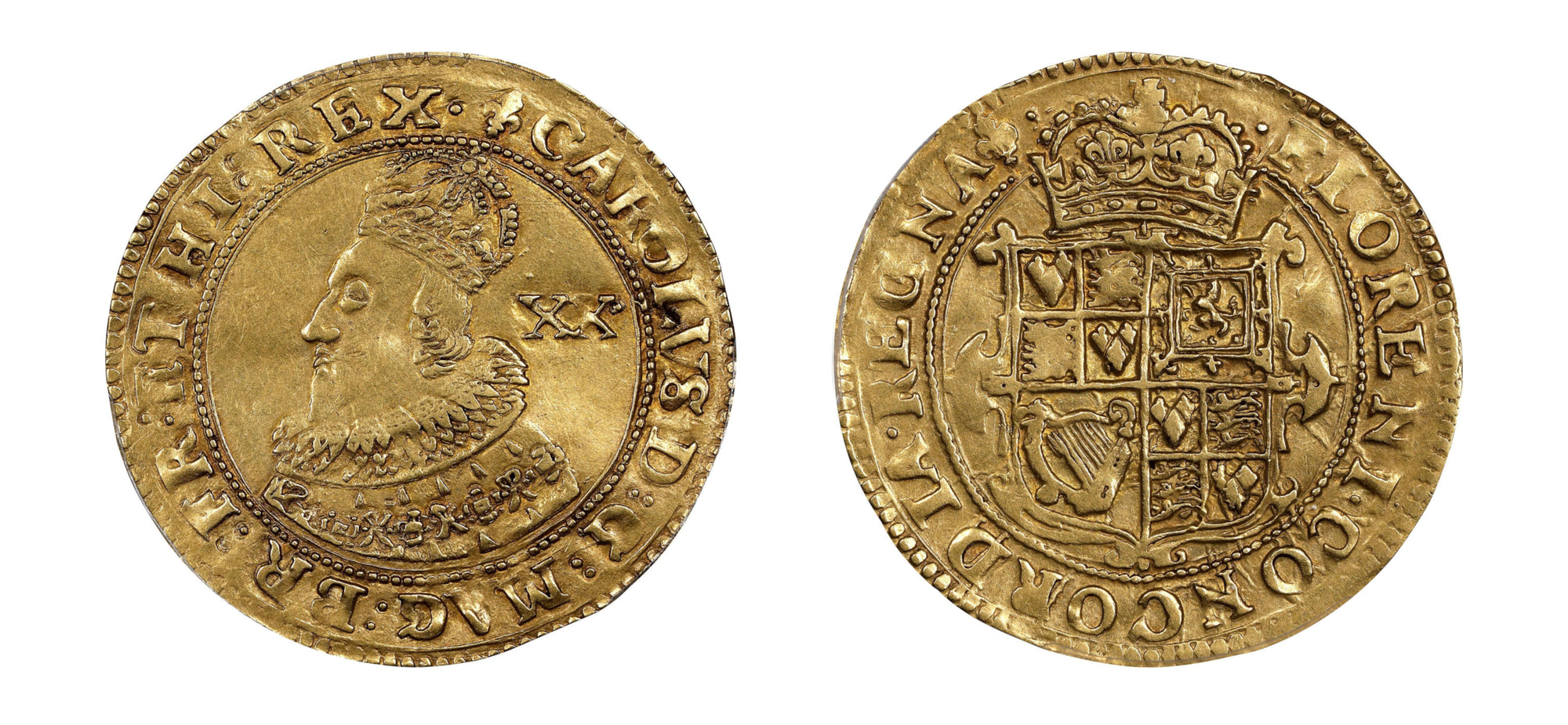 1625 Gold Unite King Charles I PCGS AU50 - Hard Asset Management, Inc