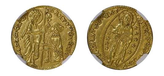 1382-00 Venice Ducat Antonio Venier NGC MS63 - Hard Asset Management, Inc