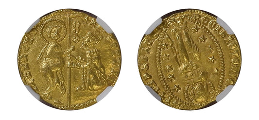 1423-57 Venice Ducat Foscari NGC MS63 - Hard Asset Management, Inc