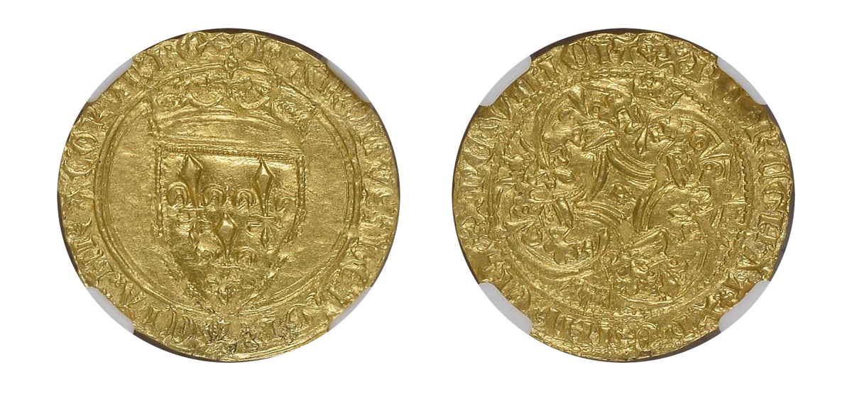 1422-61 ECU'OR Charles VII NGC MS63 - Hard Asset Management, Inc