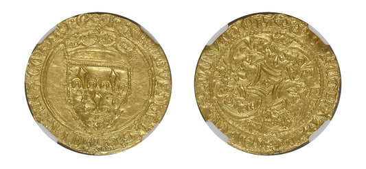 1422-61 ECU'OR Charles VII NGC MS63 - Hard Asset Management, Inc