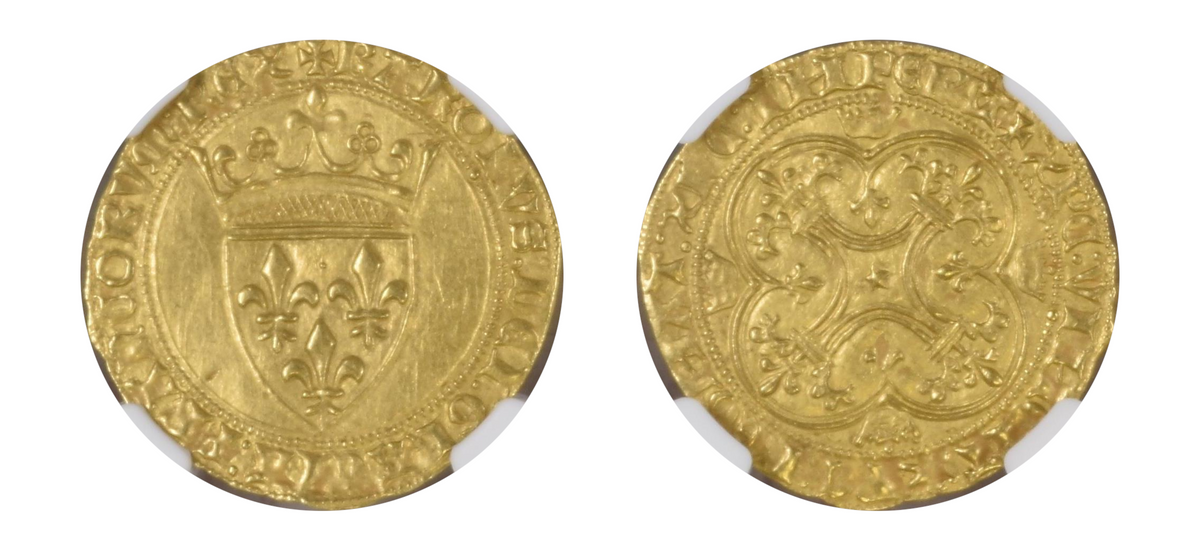 1422-61 ECU'OR Charles VII NGC MS62 - Hard Asset Management, Inc