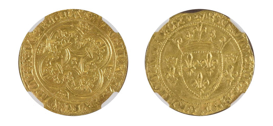 1422-61 ECU'OR Charles VII NGC MS63 - Hard Asset Management, Inc