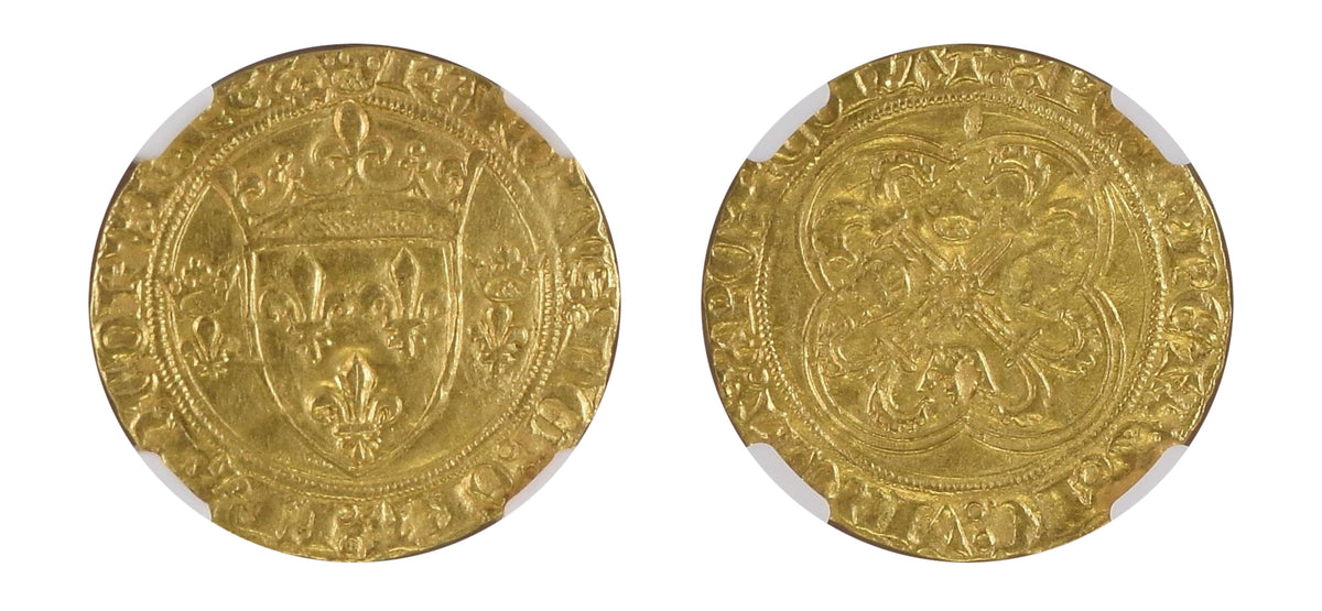 1422-61 ECU'OR Charles VII NGC MS63 - Hard Asset Management, Inc