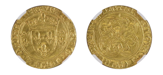 1422-61 ECU'OR Charles VII NGC MS63 - Hard Asset Management, Inc