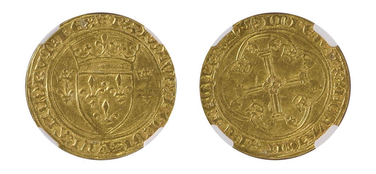 1422-61 ECU'OR Charles VII NGC AU58 - Hard Asset Management, Inc
