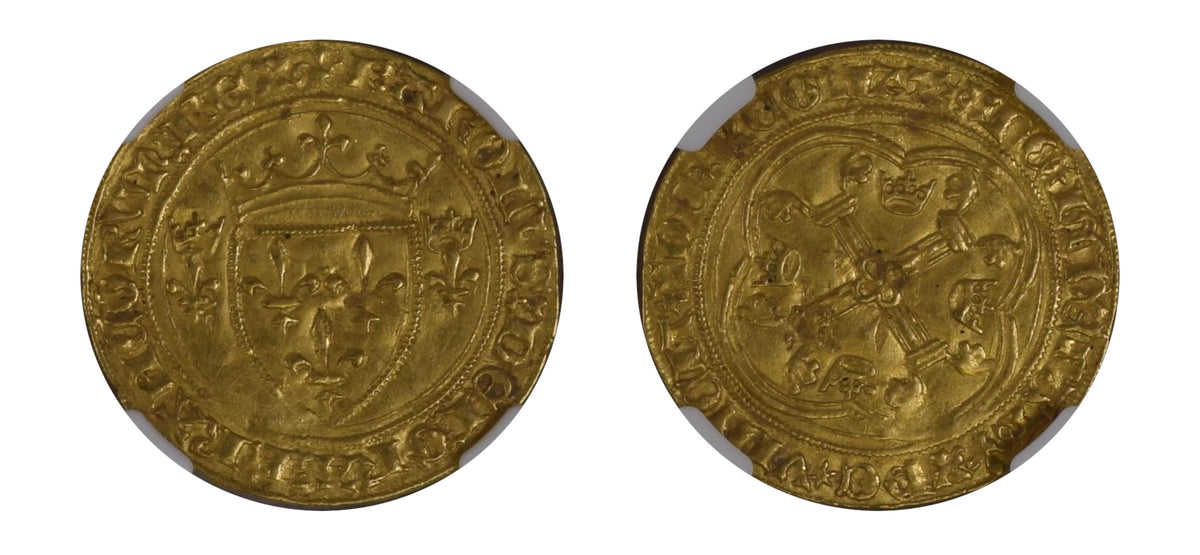 1422-61 ECU'OR Charles VII NGC MS63 - Hard Asset Management, Inc
