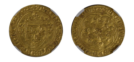 1422-61 ECU'OR Charles VII NGC MS63 - Hard Asset Management, Inc