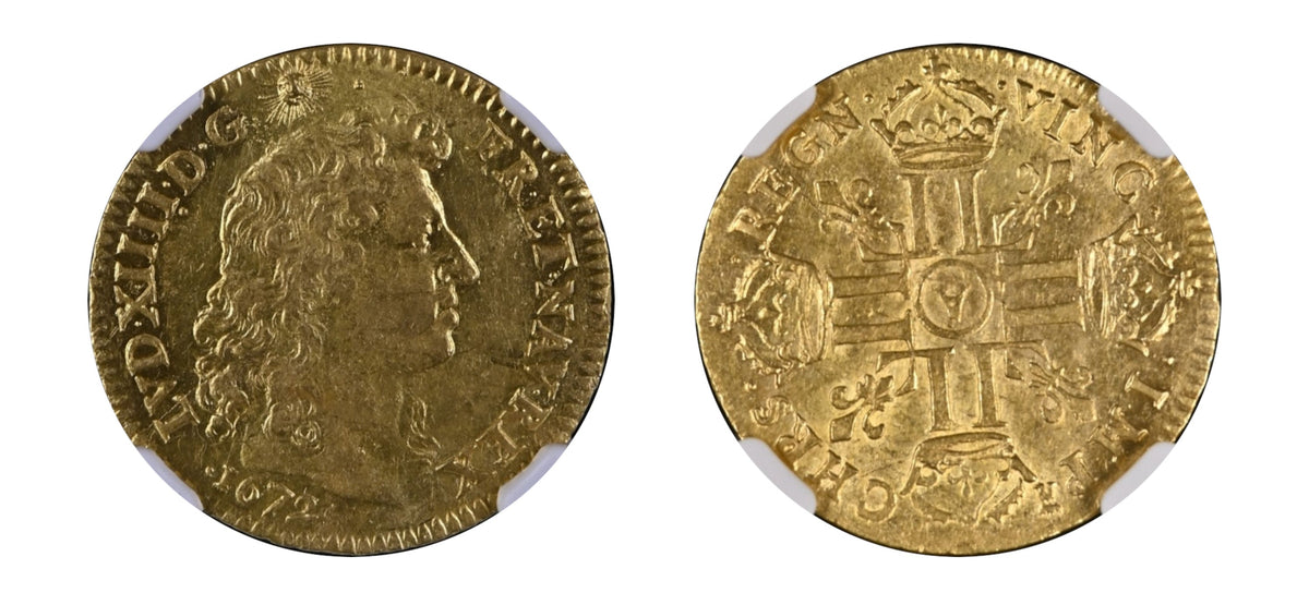 1672A 1L'OR NGC AU58 - Hard Asset Management, Inc