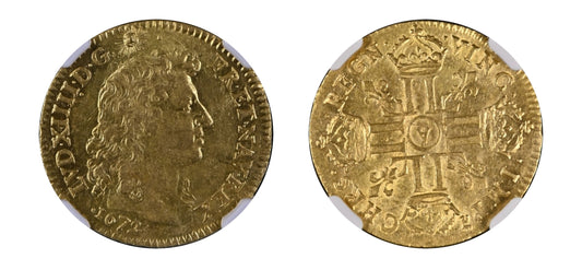 1672A 1L'OR NGC AU58 - Hard Asset Management, Inc