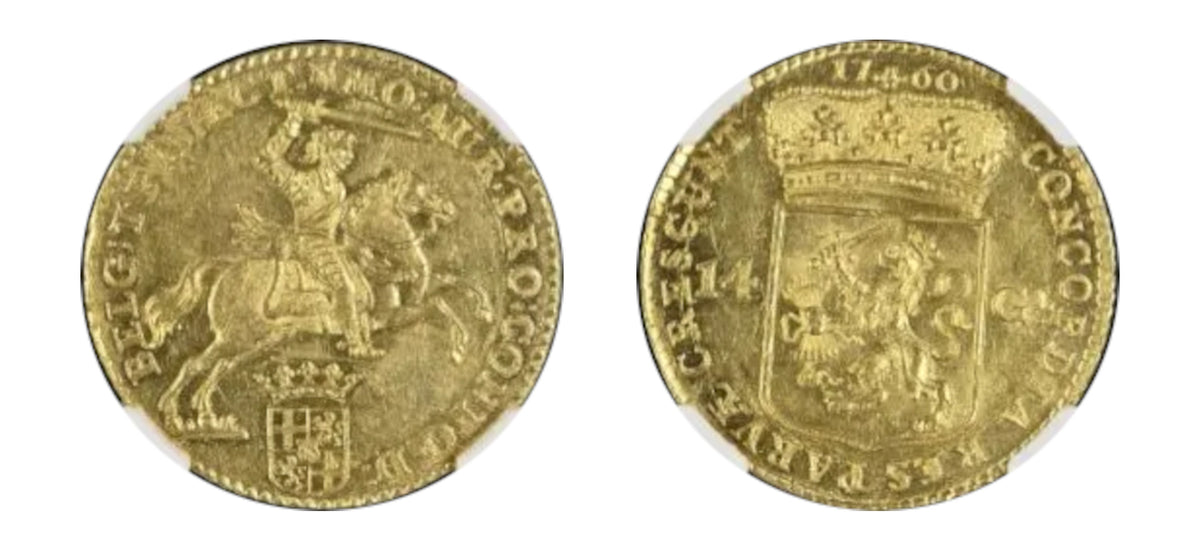 1760 14 Gulden NGC MS61 - Hard Asset Management, Inc