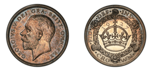 1927 George V AR Six Piece Proof Set (Threepence - Crown) PCGS PR64-PR66 - Hard Asset Management, Inc
