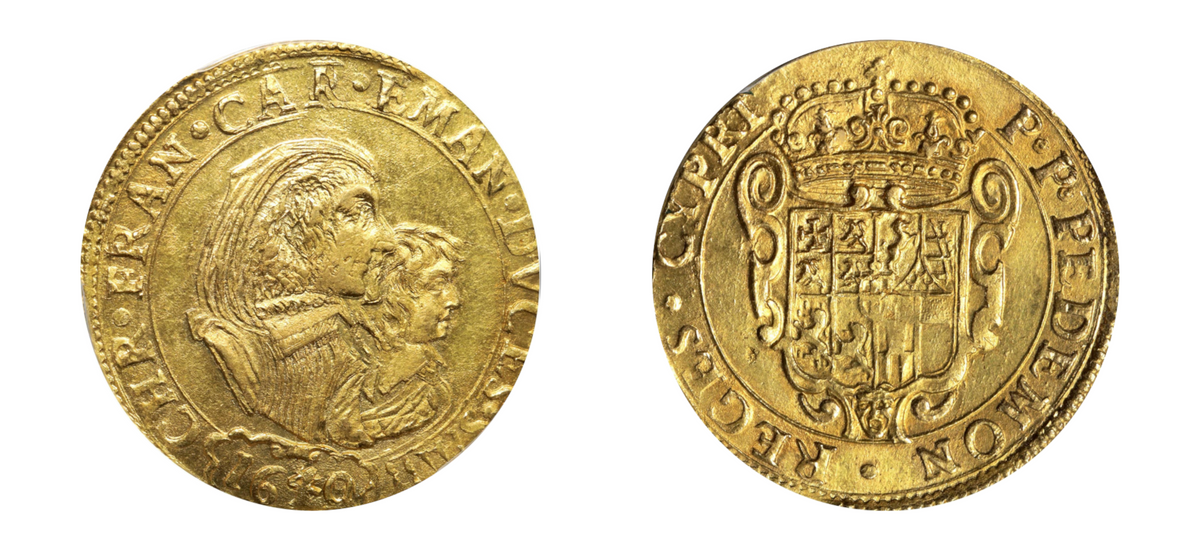 1640 Gold 4 Scudi D’Oro PCGS MS64 - Hard Asset Management, Inc